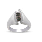 925 Sterling Silver Garnet Rings