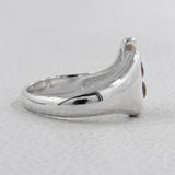 925 Sterling Silver Garnet Rings