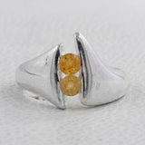 925 Sterling Silver Garnet Rings