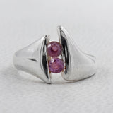 925 Sterling Silver Garnet Rings