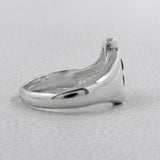 925 Sterling Silver Garnet Rings