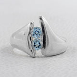 925 Sterling Silver Garnet Rings