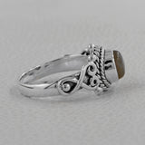 925 Sterling Silver Garnet Rings