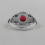 925 Sterling Silver Garnet Rings