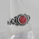 925 Sterling Silver Garnet Rings