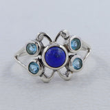 Lapis Lazuli Silver Ring