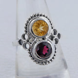 Natural Larimar Silver Rings