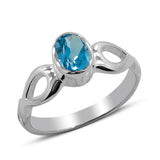 925 Sterling Silver Tourmaline Rings