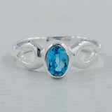 925 Sterling Silver Tourmaline Rings