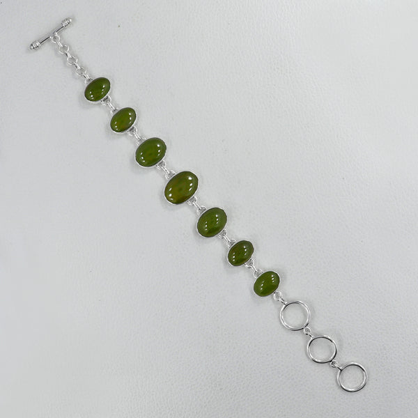925 Sterling Silver Idocrase Bracelets