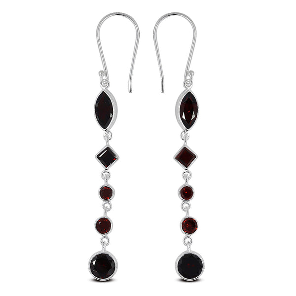 Peridot Silver Earrings