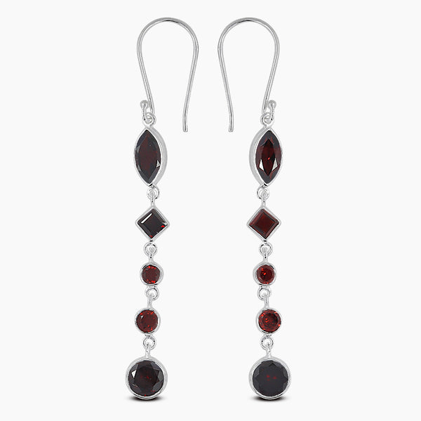 Peridot Silver Earrings