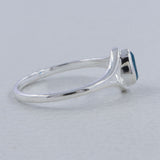 Natural Blue Topaz Rings
