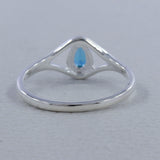 Natural Blue Topaz Rings