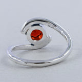 Rainbow Moonstone Silver Ring