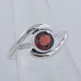 Rainbow Moonstone Silver Ring