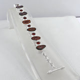 925 Sterling Silver Tabasco Geode Bracelets