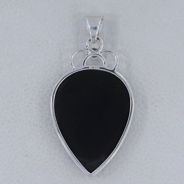 925 Sterling Silver Black Onyx Pendants
