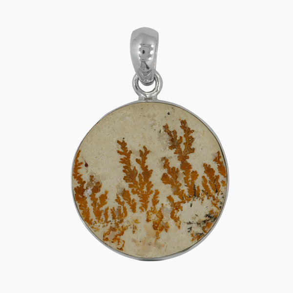 925 Silver Russian Dendritic Pendants