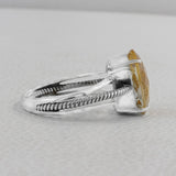 925 Sterling Silver Amethyst Rings