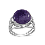 925 Sterling Silver Dendritic Opal Rings