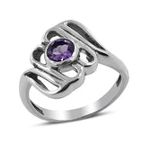 Mystic Quartz Silver Rings