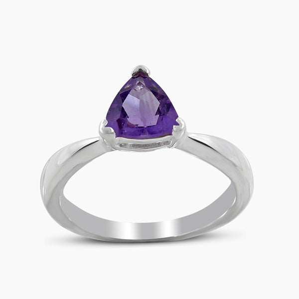 Blue Topaz Silver Rings