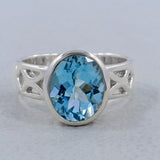 925 Silver Citrine Rings