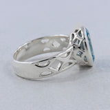 925 Silver Citrine Rings