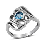 Mystic Quartz Silver Rings