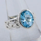 925 Silver Citrine Rings