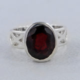 925 Silver Citrine Rings