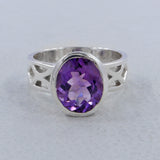 925 Silver Citrine Rings