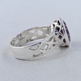 925 Silver Citrine Rings