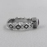 925 Sterling Silver Amethyst Rings