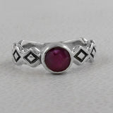 925 Sterling Silver Amethyst Rings