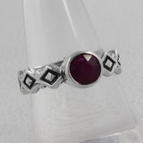 925 Sterling Silver Amethyst Rings
