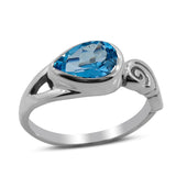 925 Sterling Silver Peridot Rings