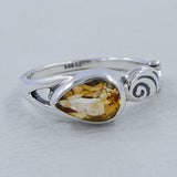 925 Sterling Silver Peridot Rings
