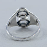 Multicolor Tourmaline Silver Rings