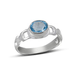925 Sterling Silver Ruby Rings