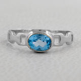 925 Sterling Silver Ruby Rings