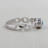 925 Sterling Silver Ruby Rings