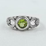 925 Silver Rainbow Moonstone Rings