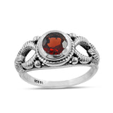 925 Silver Rainbow Moonstone Rings