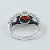 925 Silver Rainbow Moonstone Rings