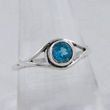 Natural Peridot Silver Rings