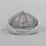 925 Silver Natural Peridot Rings