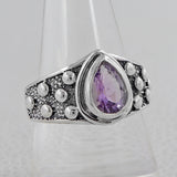 925 Silver Natural Peridot Rings