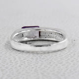 925 Sterling Silver Amethyst Ring